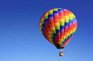 Fly a hot air balloon 